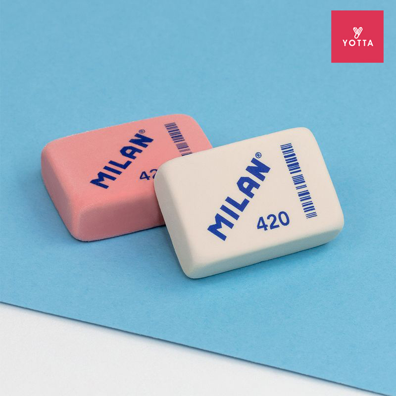 MILAN Eraser Box of 20 erasers 420 (20 Set per box) Yotta Studio